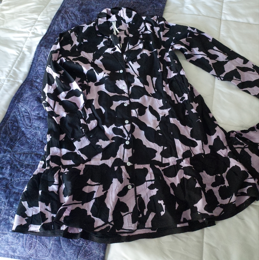 NWT Anthropologie sleep set with dress and shorts, XXS